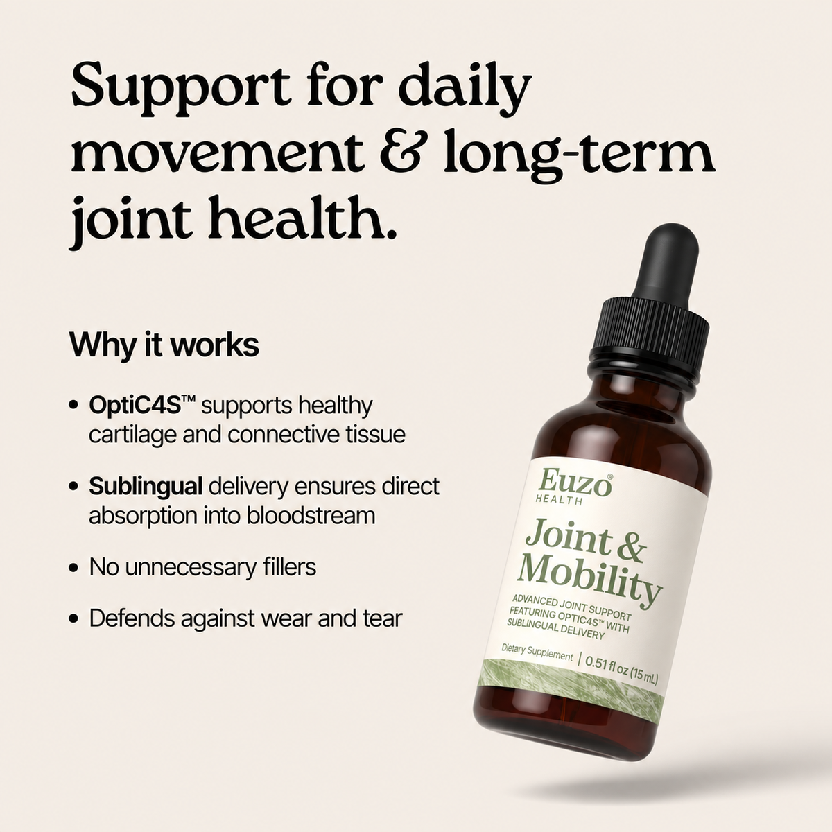 Joint & Mobility Sublingual Drops