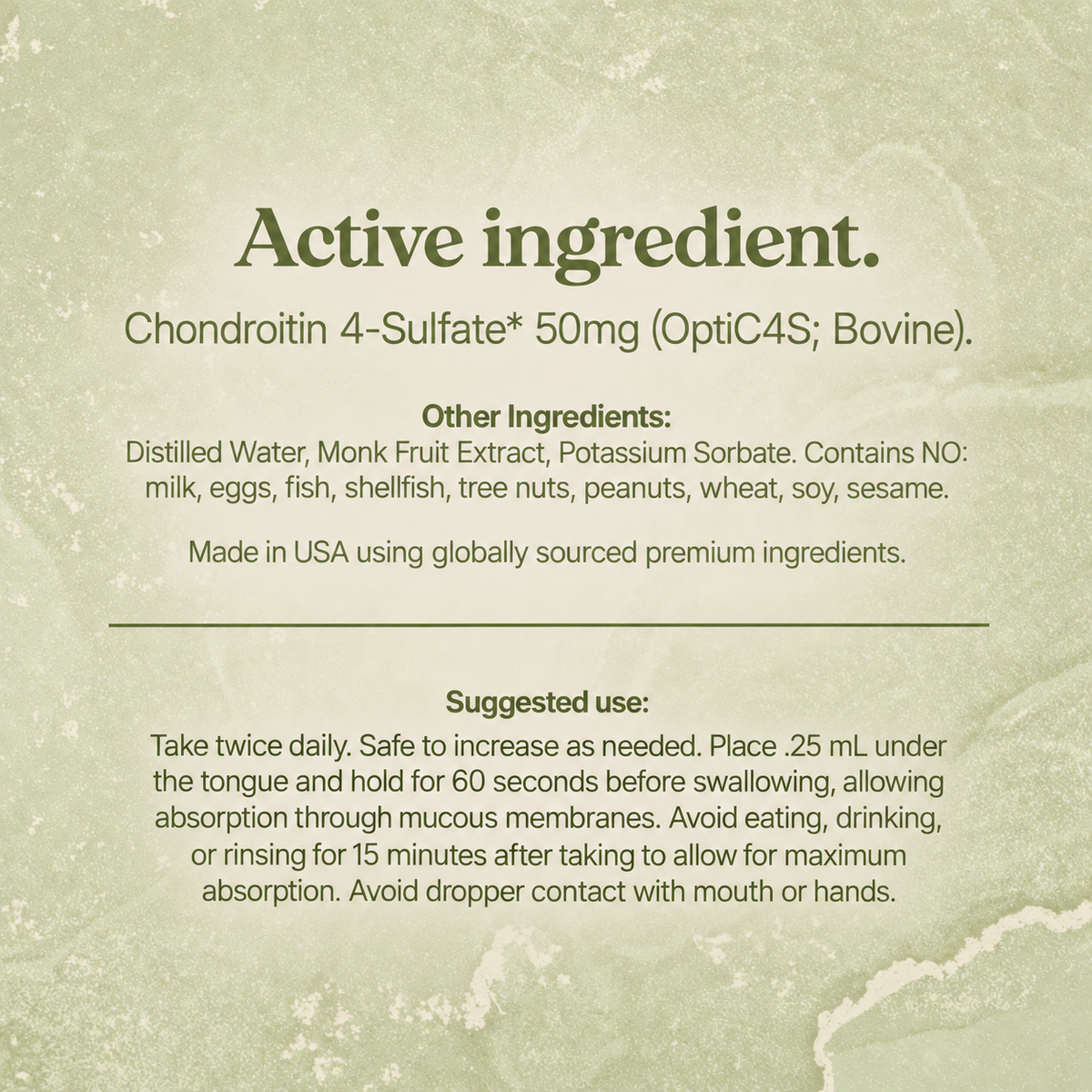 Joint & Mobility Sublingual Drops